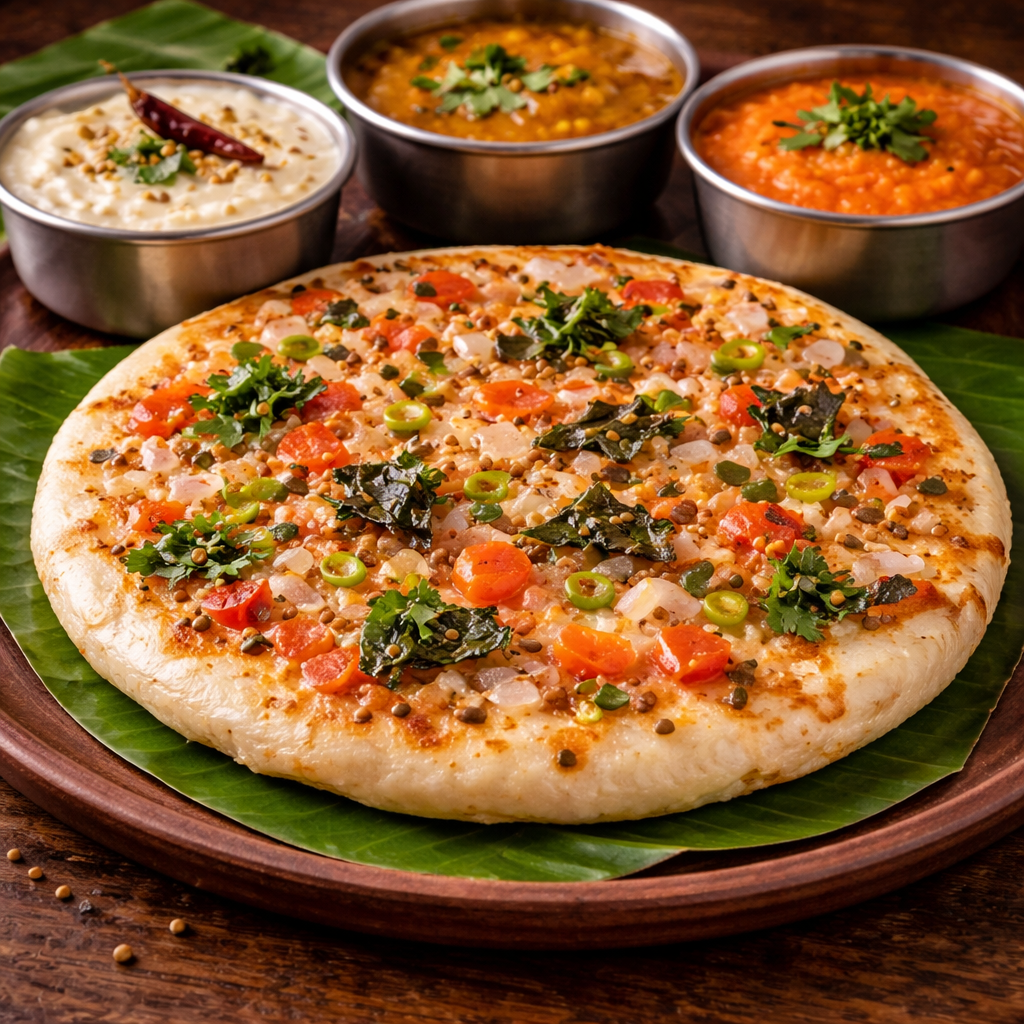 Onion Uttapam
